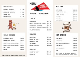 Fuel up at the 2025 Australian Waterski Nationals!
Whether you’re skiing, cheering or just chilling at the lake, the Double Cut Diner has you covered all day long!

From breakfast to lunch to all-day snacks, check out what’s cooking:
🥓 Bacon & Egg Rolls, Breakfast Burritos, Yogurt Pots & Fruit Salad to kickstart your day
🍔 Burgers, Wraps, Sushi Bowls & Salad Rolls for that post-ski refuel
🍟 Hot Chips, Sausage Rolls, Dim Sims & Pizza Muffins for an easy grab-and-go
🍦 Ice Cream, Choccy Bars, Lolly Bags & more to keep the vibes high
☕️ Hot & Cold drinks including Iced Coffee, Flavoured Milk & Hot Chocs!

Prices start from just $1 and tap-and-go is accepted.
Look for the Double Cut Diner sign and come get your fuel between events!

#WaterskiNationals2025 #DoubleCutDiner #FuelForSkiing #WaterskiQLD #SupportLocalSkiing #EatPlaySki